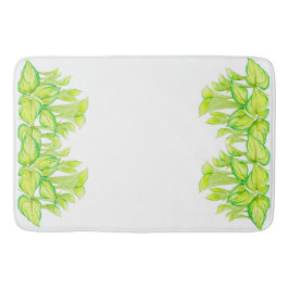 Alfombrilla De Baño 'Armonía en verde' en una barba