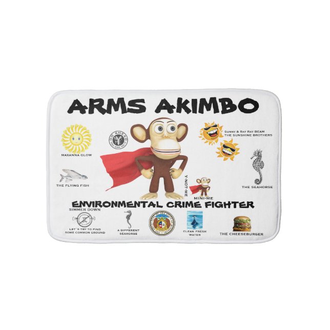 Alfombrilla De Baño ARMSAKIMBO 2 kids (Anverso)