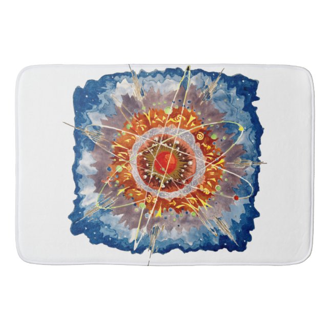 Alfombrilla De Baño Arquitectura alpina Poster de arte famoso (Anverso)