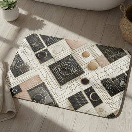 Alfombrilla De Baño Art Deco