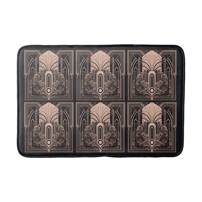 Alfombrilla De Baño Art Deco (Anverso)