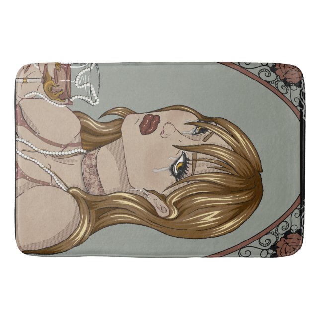 Alfombrilla De Baño Art Nouveau (Anverso)