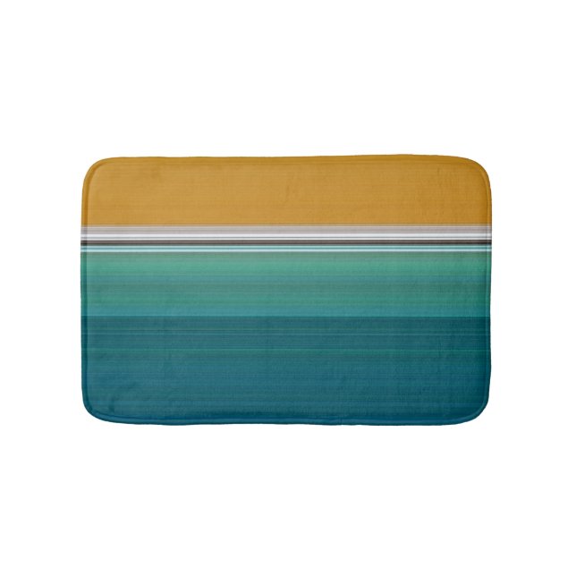 Alfombrilla De Baño Arte abstracto de piscina (Anverso)