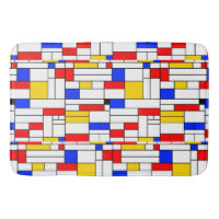 Arte abstracto estilo Piet Mondrian