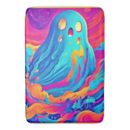 Alfombrilla De Baño Arte de Halloween fantasma espectral