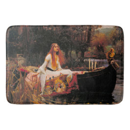 Alfombrilla De Baño Arte de la Lady of Shalott Waterhouse