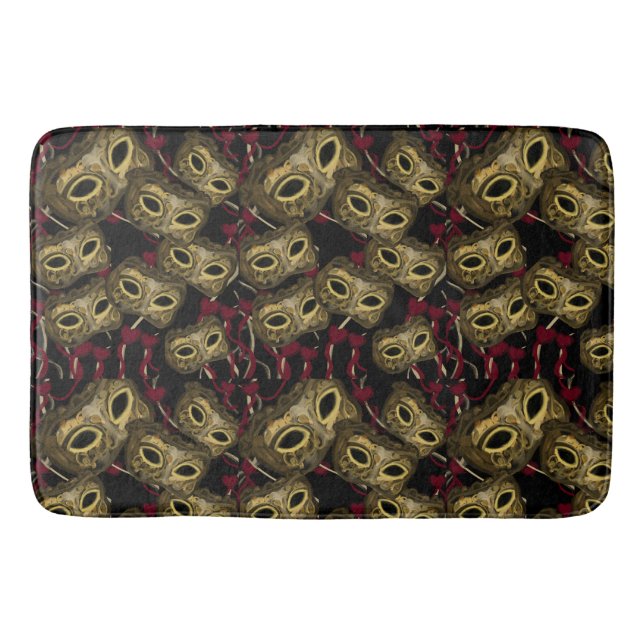 ALFOMBRILLA DE BAÑO ARTE DE MÁSCARAS       (Anverso)