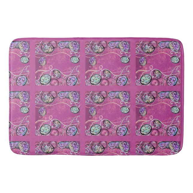 ALFOMBRILLA DE BAÑO ARTE DE PASCUA     (Anverso)