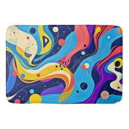 Alfombrilla De Baño Arte de ritmo cósmico