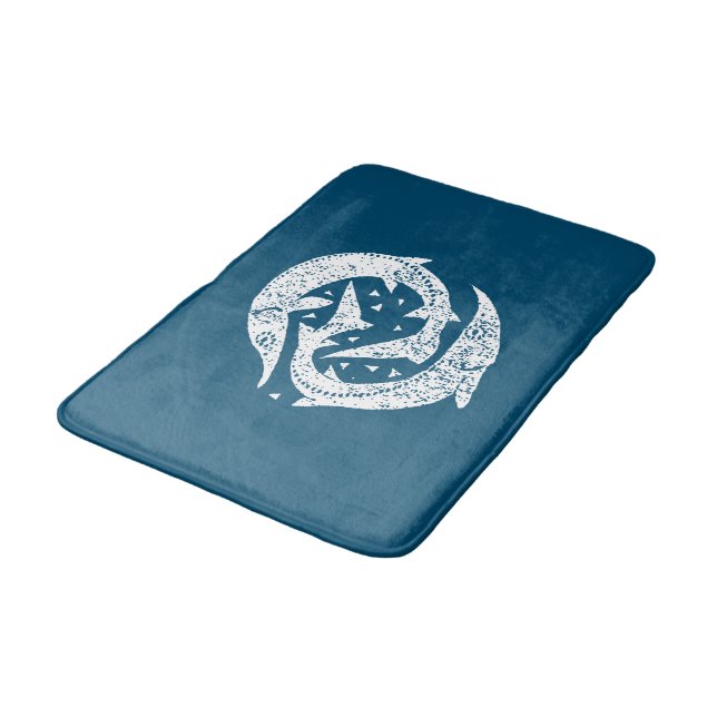 ALFOMBRILLA DE BAÑO ARTE DE WOODCUT DE STURGEON WOODCUT (Angular)