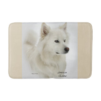 Alfombrilla De Baño Arte Eskimo Dog de Estados Unidos