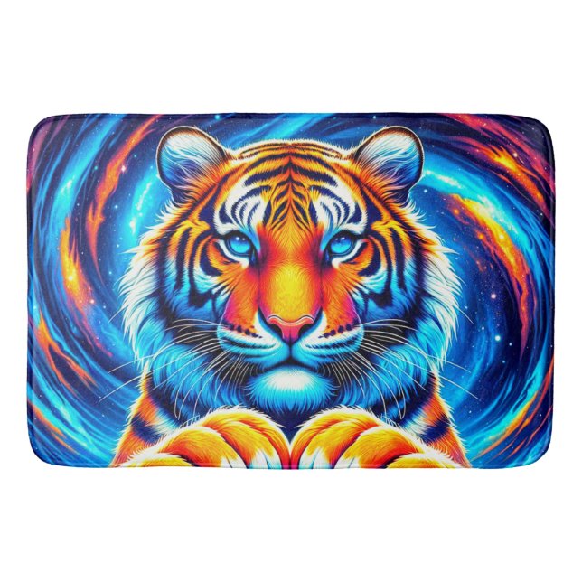 Alfombrilla De Baño Arte tigre (Anverso)