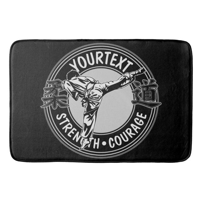 Alfombrilla De Baño Artes marciales personalizadas JUDO Japan Combat S (Anverso)