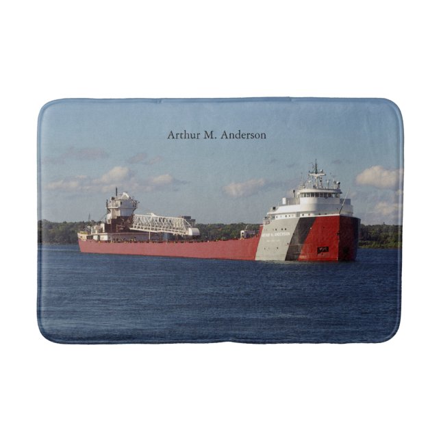 Alfombrilla De Baño Arthur M. Anderson batmat (Anverso)