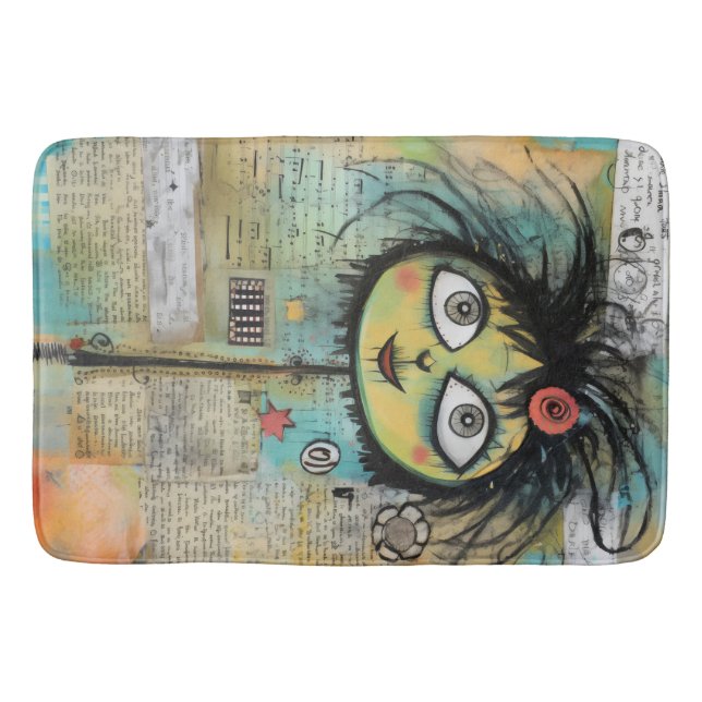 Alfombrilla De Baño ArtLady 4 Encantador y afligido (Anverso)