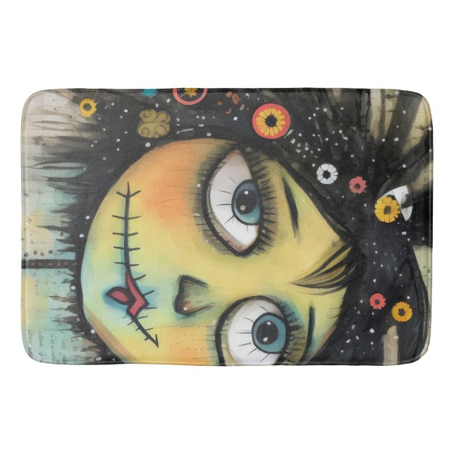Alfombrilla De Baño ArtLady 6 Encantador y afligido (Anverso)