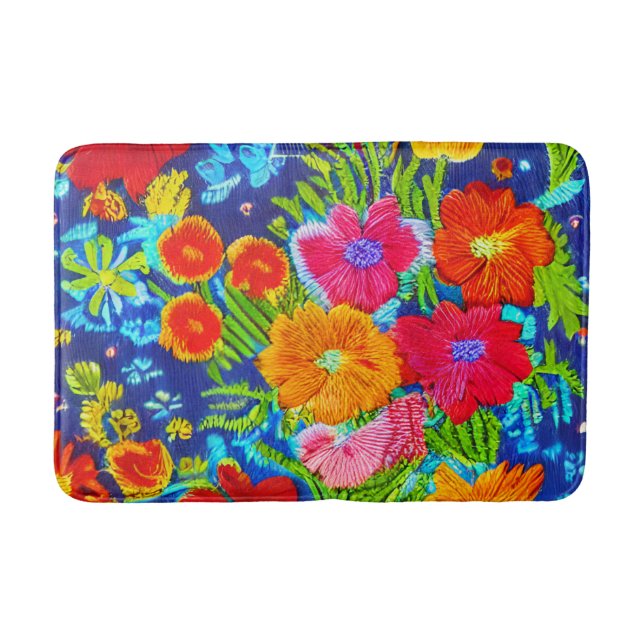 Alfombrilla De Baño Aspecto bordado (Anverso)
