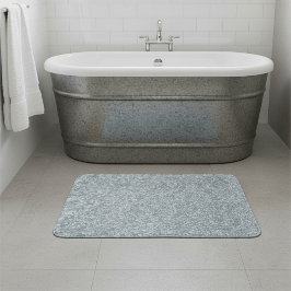 Alfombrilla De Baño Aspecto de metal galvanizado