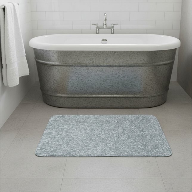 Alfombrilla De Baño Aspecto metalizado galvanizado (Subido por el creador)