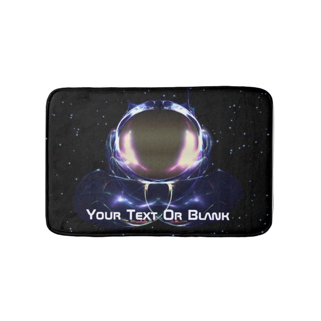 Alfombrilla De Baño Astronauta fractal (Anverso)