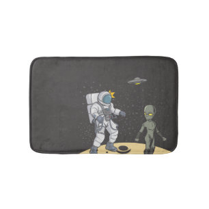 Alfombrilla De Baño Astronauta y extranjera
