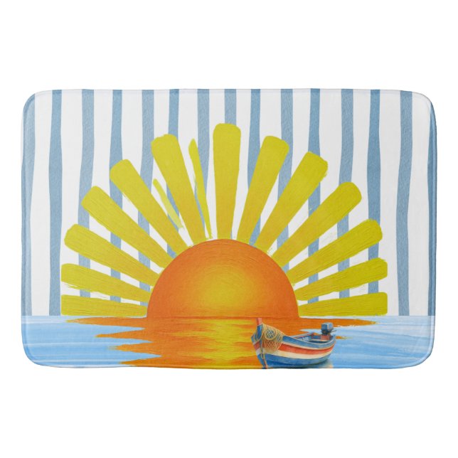 Alfombrilla De Baño Atardecer (Anverso)