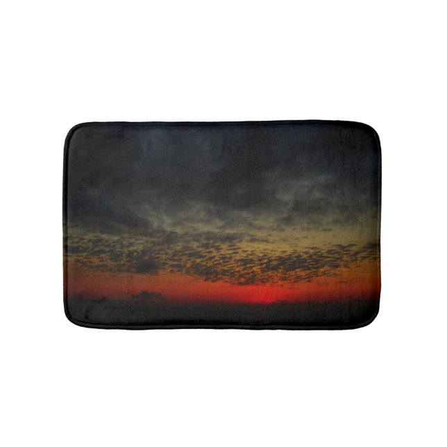 Alfombrilla De Baño Atardecer antes de la tormenta (Anverso)