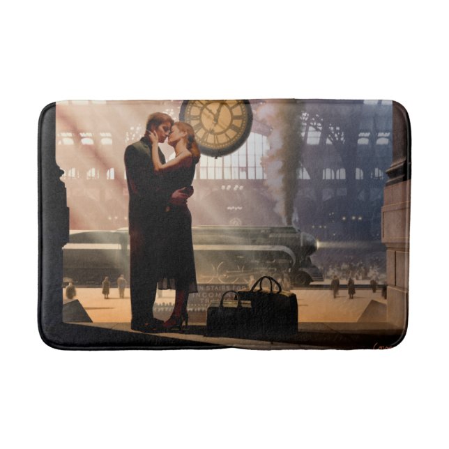 Alfombrilla De Baño Au Revoir 2 (Anverso)