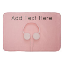 Auriculares rosados con cables