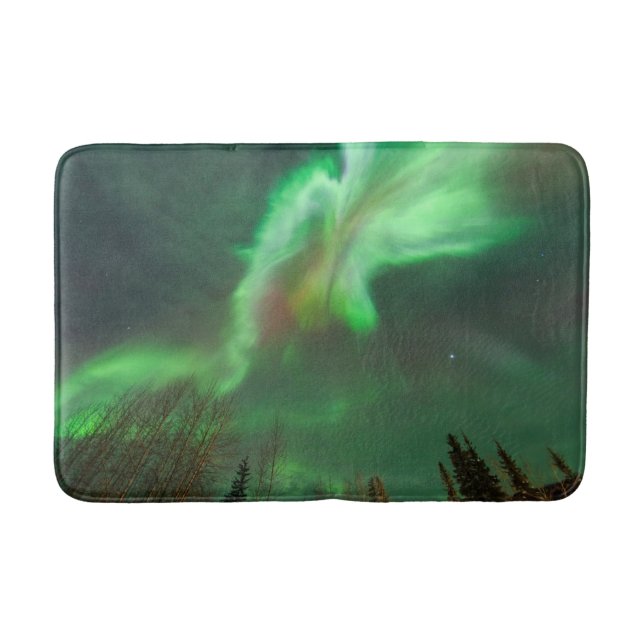 Alfombrilla De Baño Aurora Borealis | Fairbanks (Anverso)