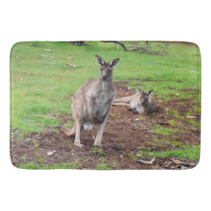 Alfombrilla De Baño Aussie Kangaroos, Lge Memory Foam Bath Mat