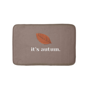 Alfombrilla De Baño Autum Personalizado personalizado