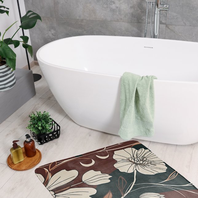 Alfombrilla De Baño Autumn Noir Bloom (Subido por el creador)