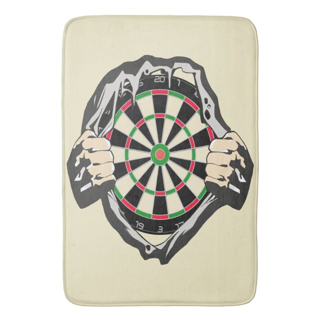 Alfombrilla De Baño Avance hacia el Bullseye - Ultimate Dartboard (Frente vertical)