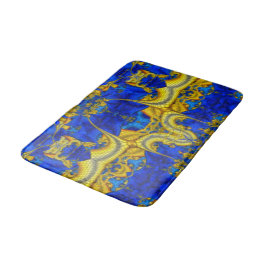 Alfombrilla De Baño Avatar Serpentina Azul Zafiro