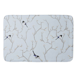 Alfombrilla De Baño Aves de Invierno