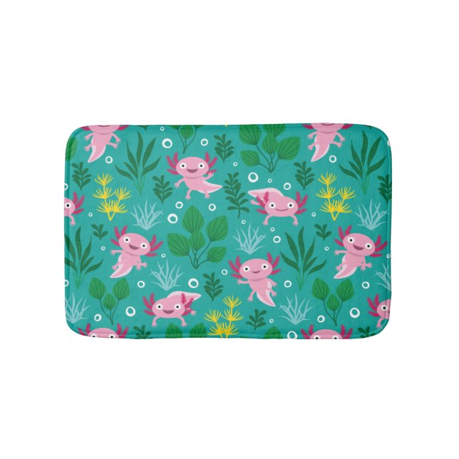 Alfombrilla De Baño Axolotl Bath Mat (Anverso)
