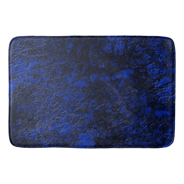 Alfombrilla De Baño Azul Cobalto (Anverso)
