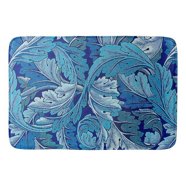 Alfombrilla De Baño Azul de Acanthus (Anverso)
