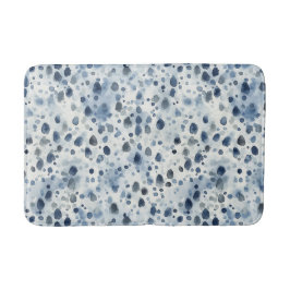 Alfombrilla De Baño Azul de Día Lluvioso