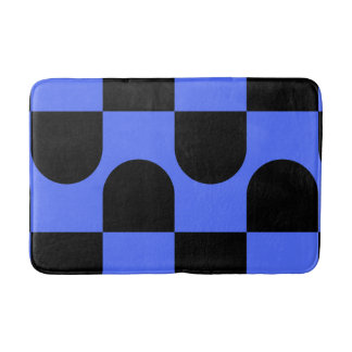 Alfombrilla De Baño Azul de la ciudad de Kismet