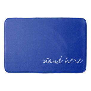 Alfombrilla De Baño Azul egipcio personalizado