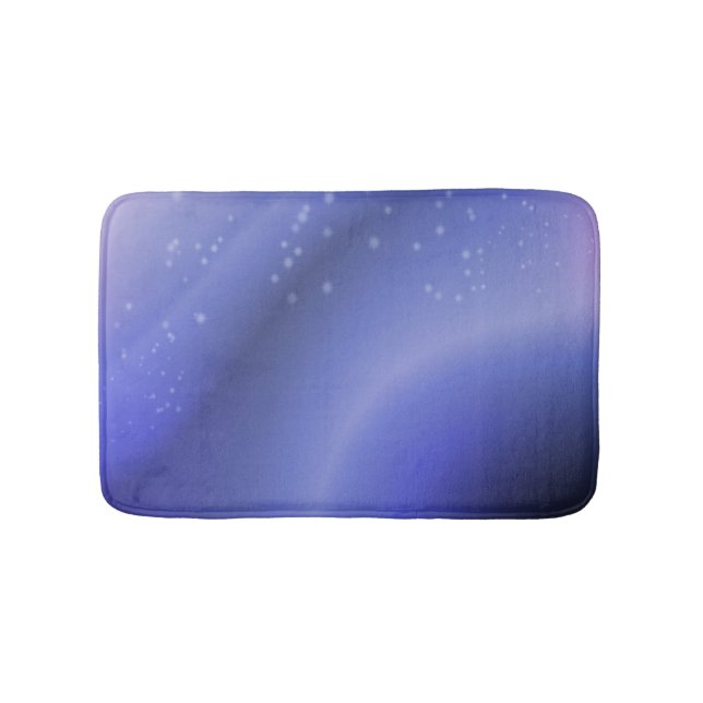 Alfombrilla De Baño Azul Vinca (Anverso)