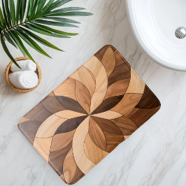 Alfombrilla De Baño Azulejo de Madera Imitación