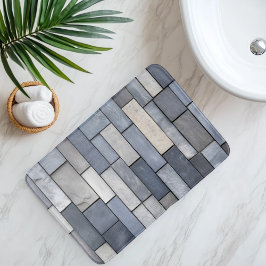Alfombrilla De Baño Azulejo de Pizarra Imitación