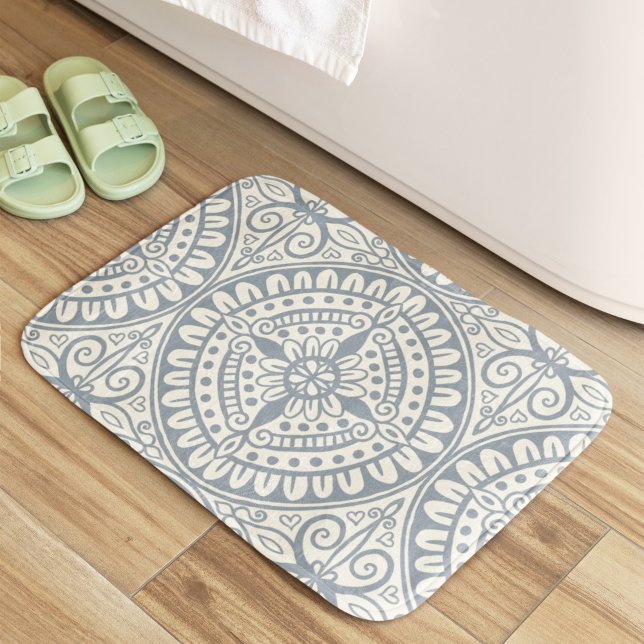 Alfombrilla De Baño Azulejos marroquíes (Subido por el creador)