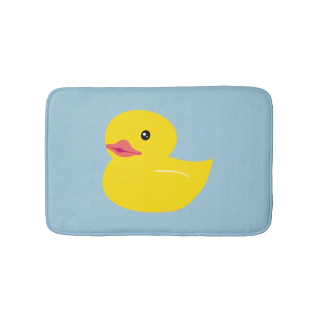Alfombrilla De Baño Azules cielos lindos del pato (Anverso)