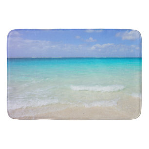Alfombrilla De Baño Azure Blue Caribbean Tropical Beach
