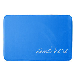 Alfombrilla De Baño Azure Blue personalizado