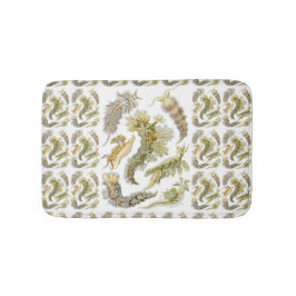 Alfombrilla De Baño Babosas marinas de Ernst Haeckel, Nudibranchia vin